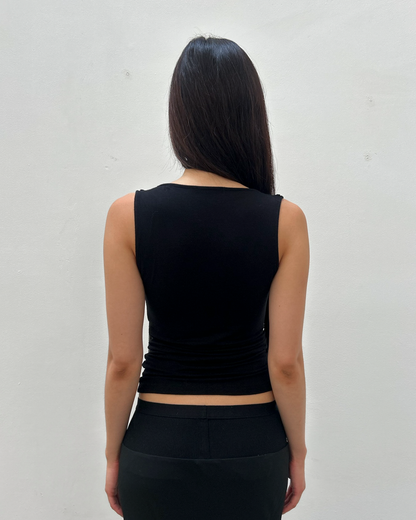 Sisley Sequin Tie Top