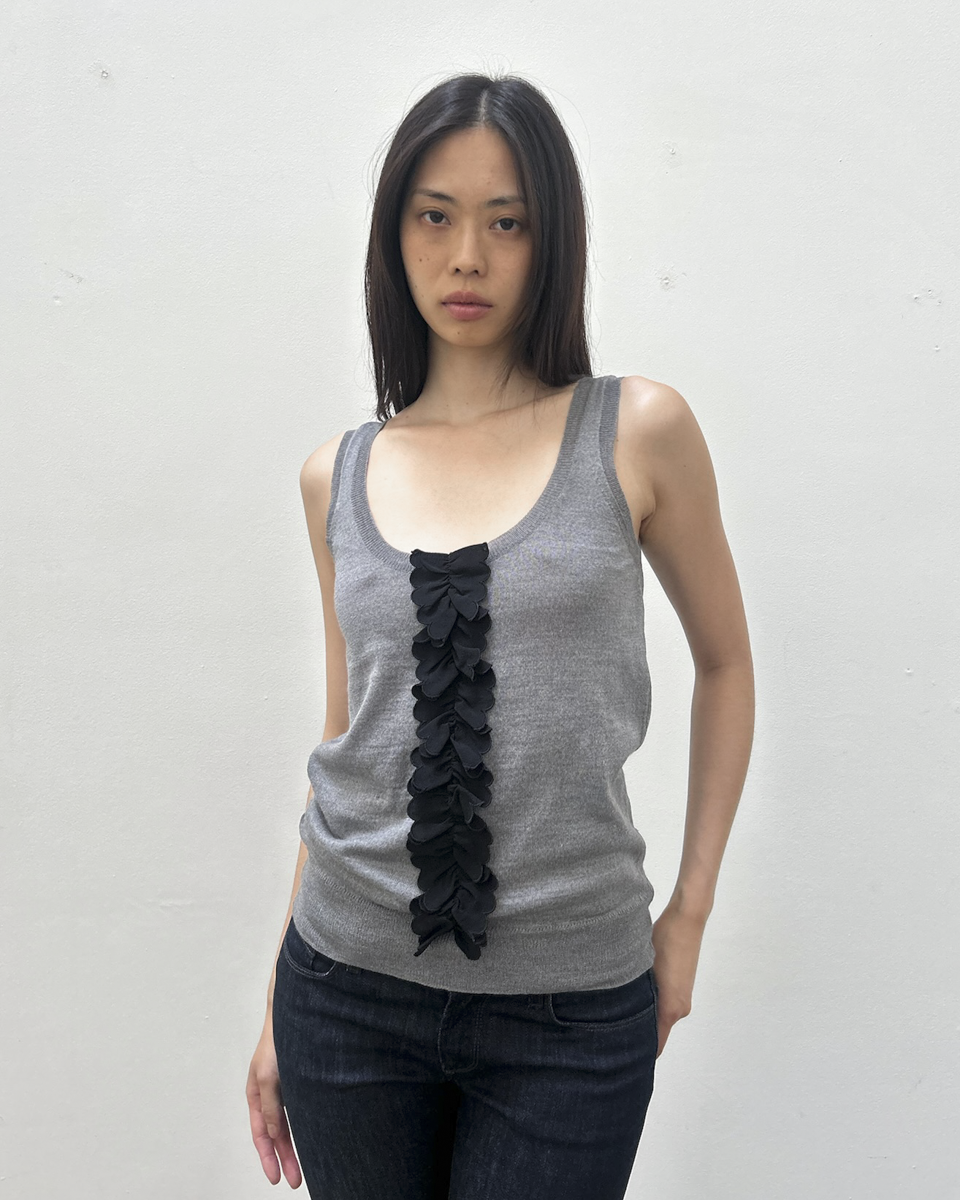Chloé by Phoebe Philo FW2006 Ruffle Tank