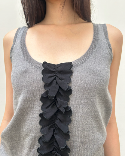 Chloé by Phoebe Philo FW2006 Ruffle Tank