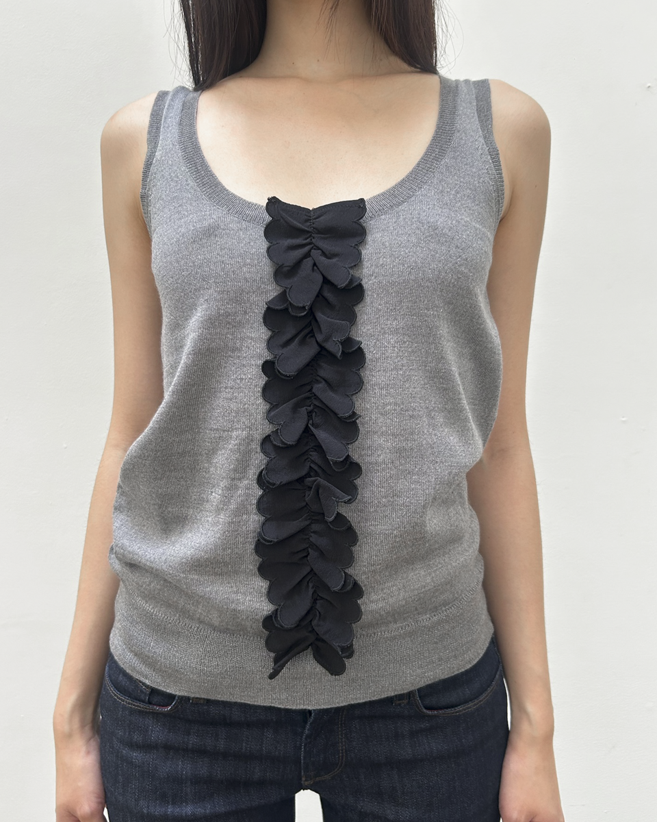 Chloé by Phoebe Philo FW2006 Ruffle Tank