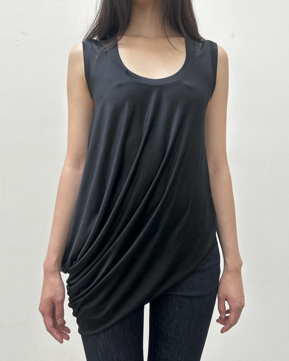 Balenciaga by Nicolas Ghesquière FW2004 Asymmetrical Top