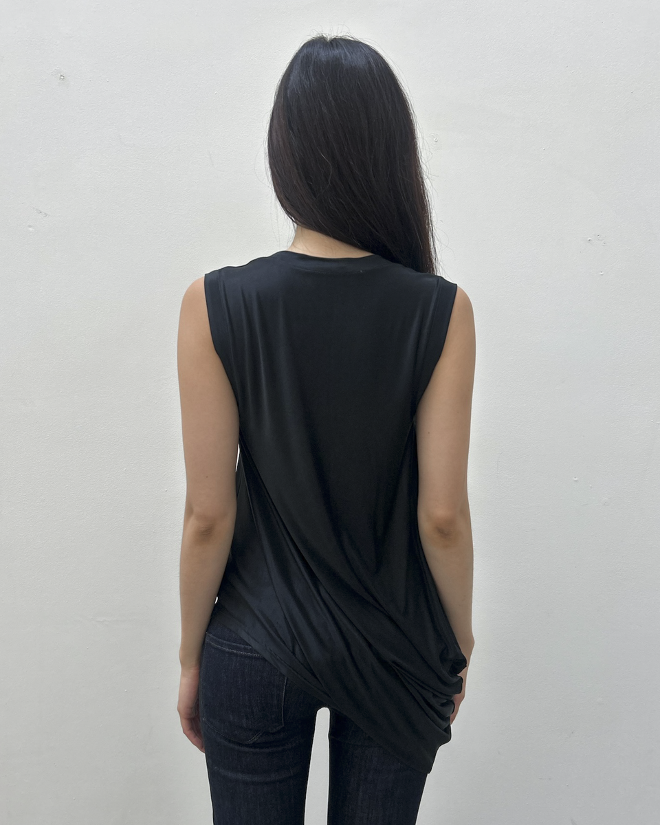 Balenciaga by Nicolas Ghesquière FW2004 Asymmetrical Top