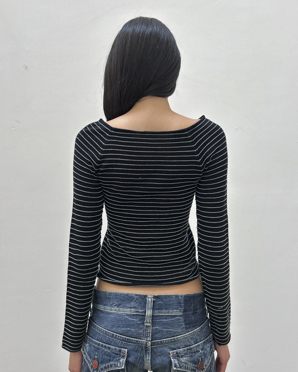 Emporio Armani Striped Knit