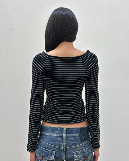 Emporio Armani Striped Knit