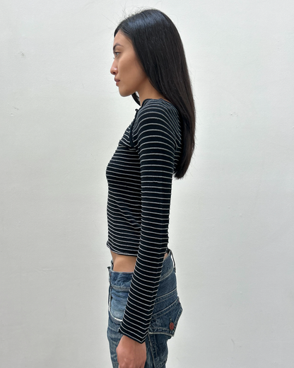 Emporio Armani Striped Knit