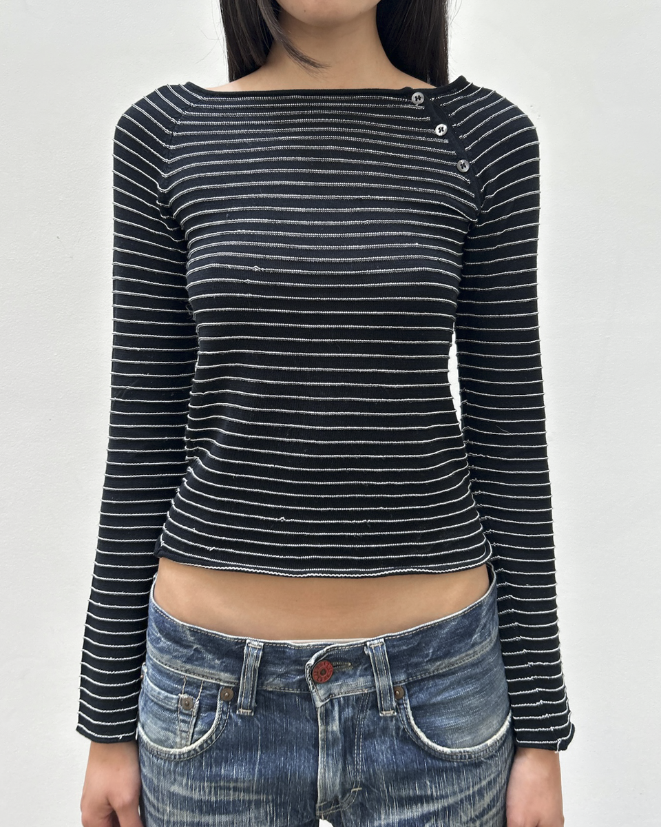 Emporio Armani Striped Knit