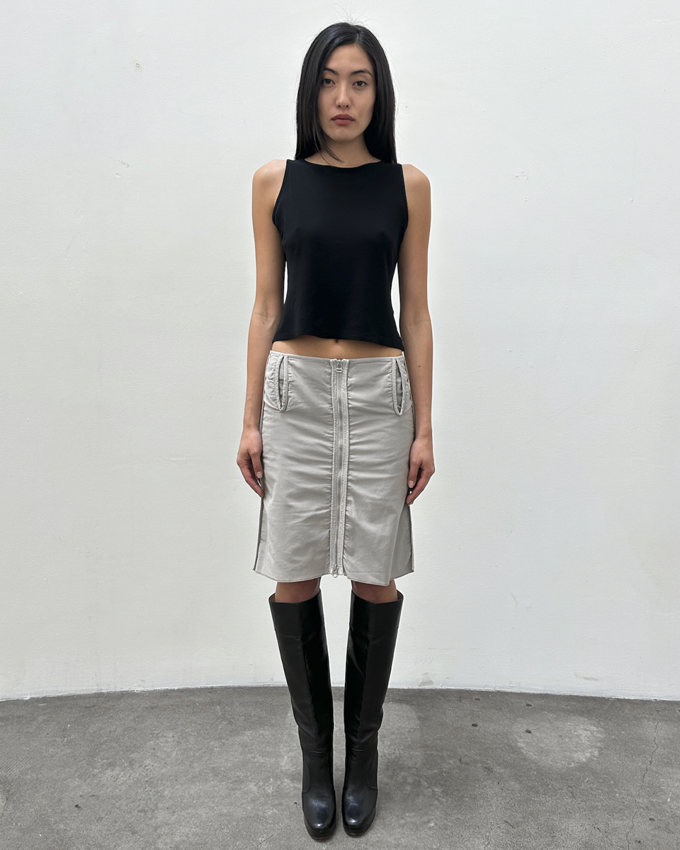 MM6 Maison Margiela Zip-Up Skirt