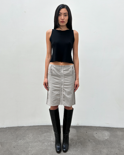 MM6 Maison Margiela Zip-Up Skirt