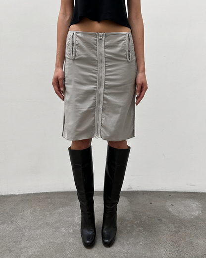 MM6 Maison Margiela Zip-Up Skirt
