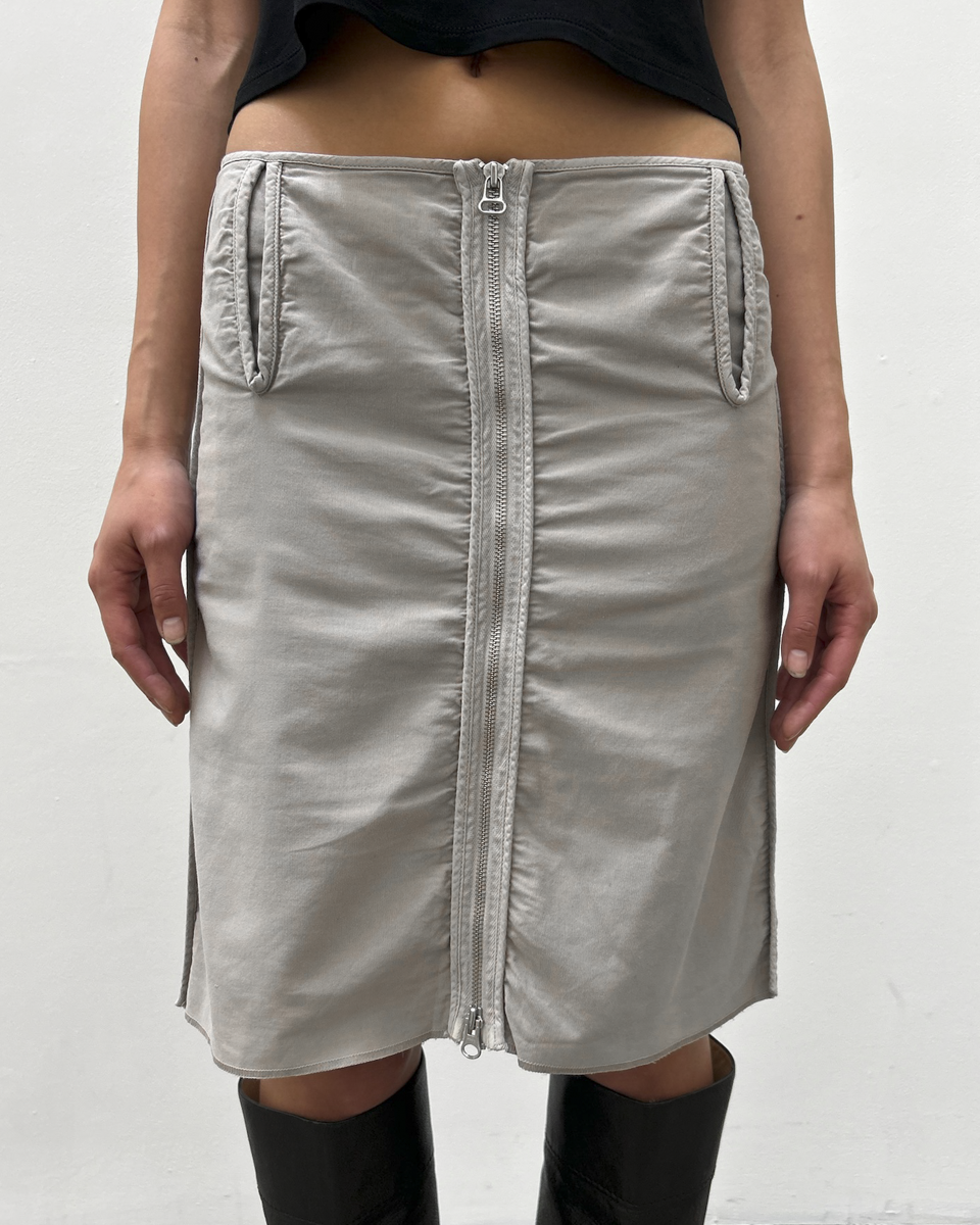 MM6 Maison Margiela Zip-Up Skirt
