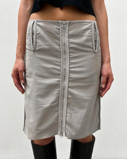 MM6 Maison Margiela Zip-Up Skirt