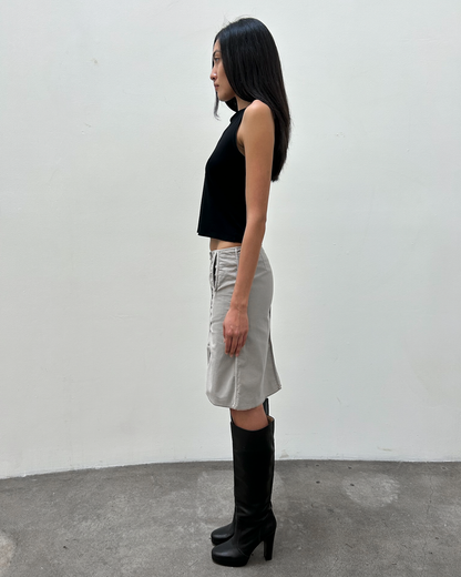 MM6 Maison Margiela Zip-Up Skirt