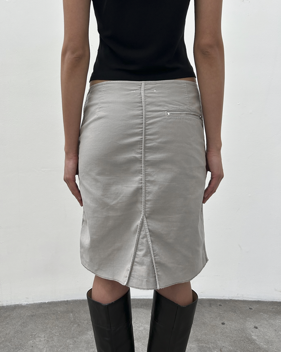 MM6 Maison Margiela Zip-Up Skirt