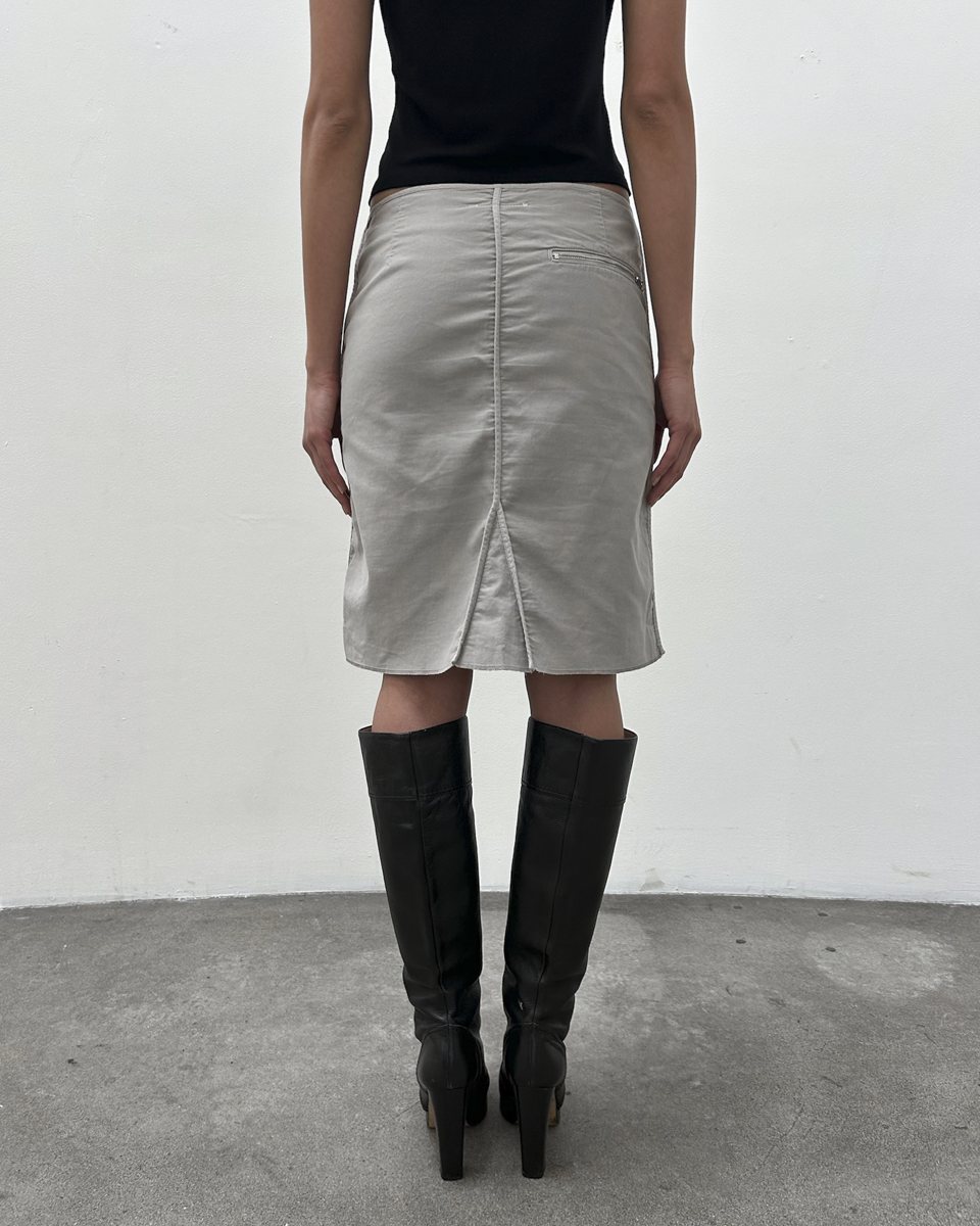 MM6 Maison Margiela Zip-Up Skirt