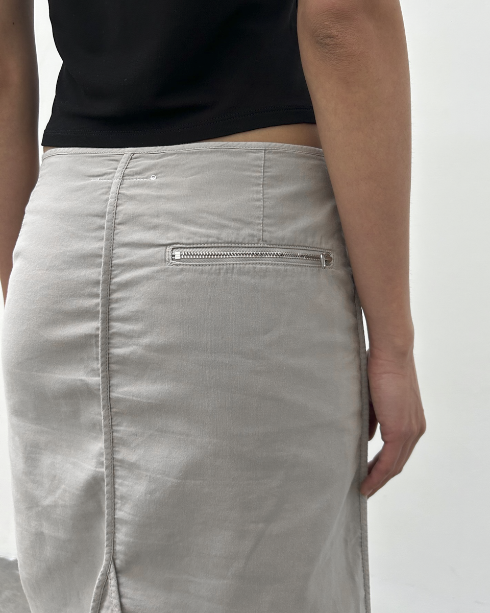 MM6 Maison Margiela Zip-Up Skirt