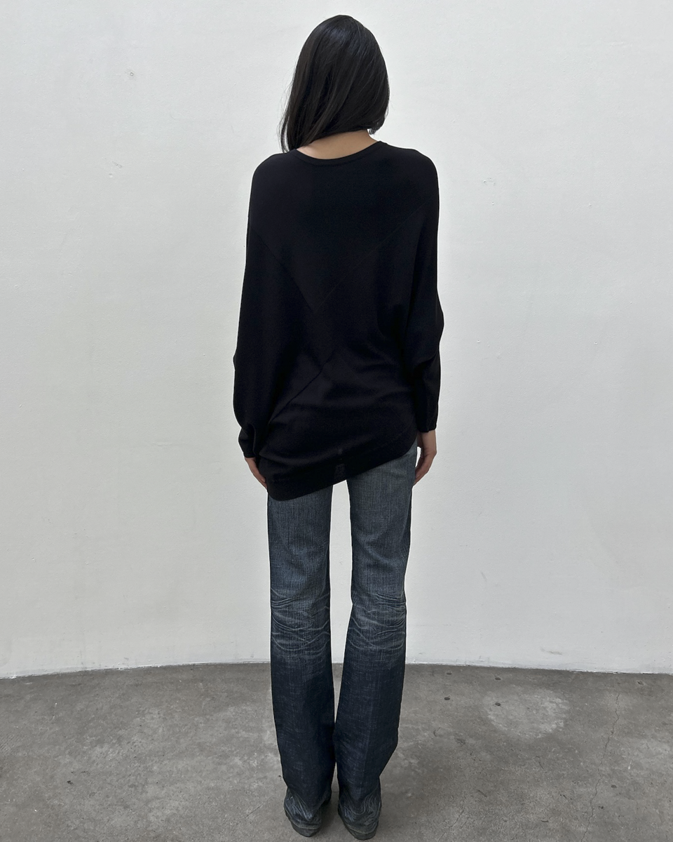 Atsuro Tayama Oversized Asymmetrical Knit