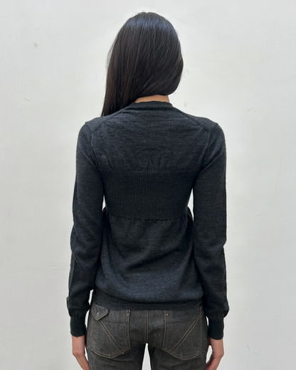 Junya Watanabe Comme des Garçons FW2005 Gathered Waist Knit