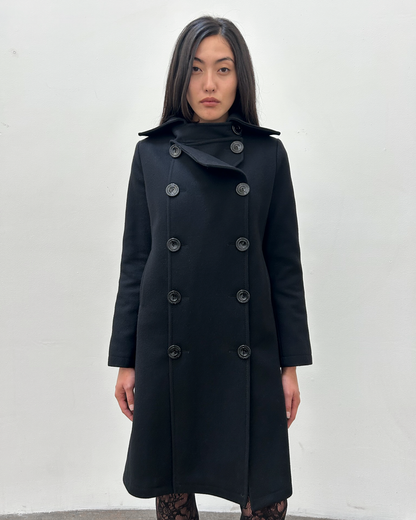 Patrizia Pepe Double-Breasted Wool Coat