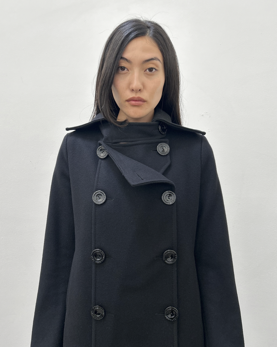Patrizia Pepe Double-Breasted Wool Coat
