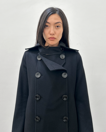 Patrizia Pepe Double-Breasted Wool Coat