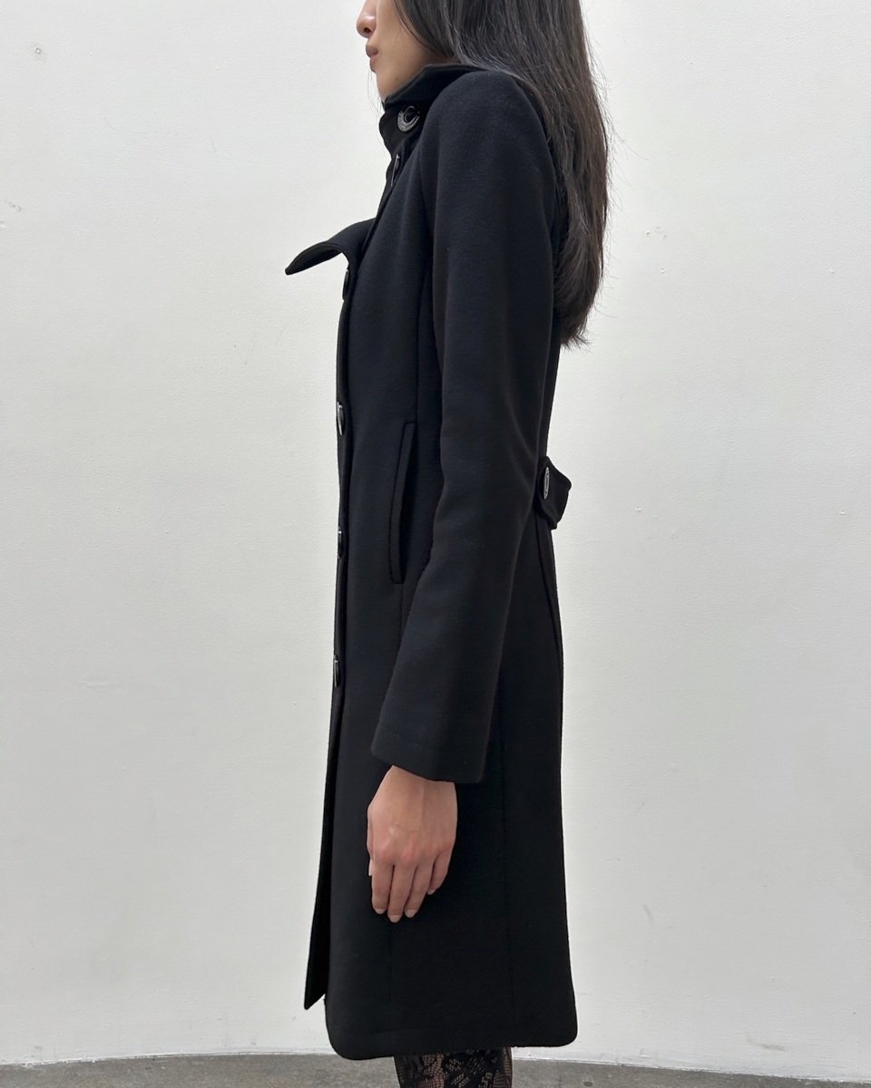 Patrizia Pepe Double-Breasted Wool Coat