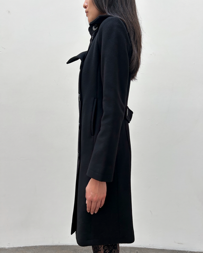 Patrizia Pepe Double-Breasted Wool Coat