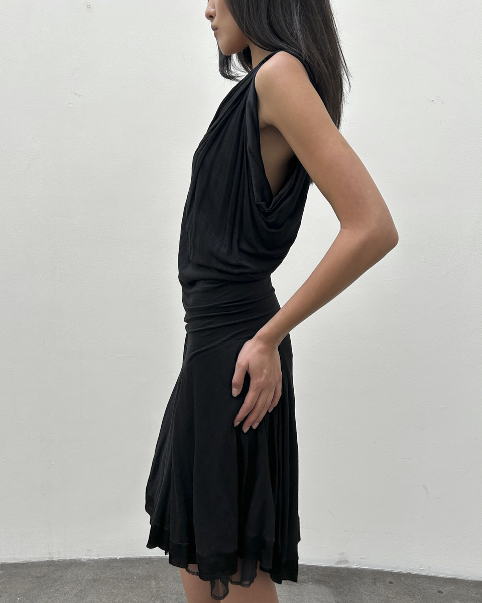 Balenciaga by Nicolas Ghesquière SS2006 Draped Dress