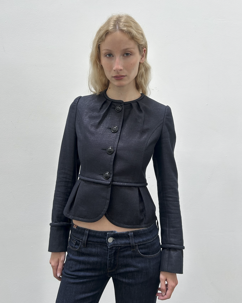Burberry Black Label Peplum Jacket