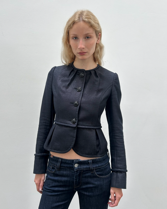 Burberry Black Label Peplum Jacket