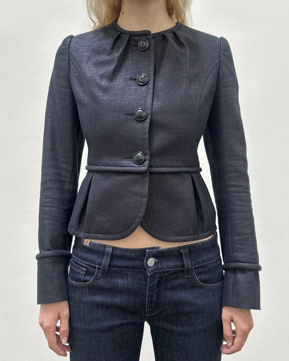 Burberry Black Label Peplum Jacket
