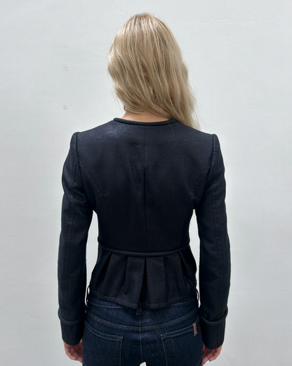Burberry Black Label Peplum Jacket