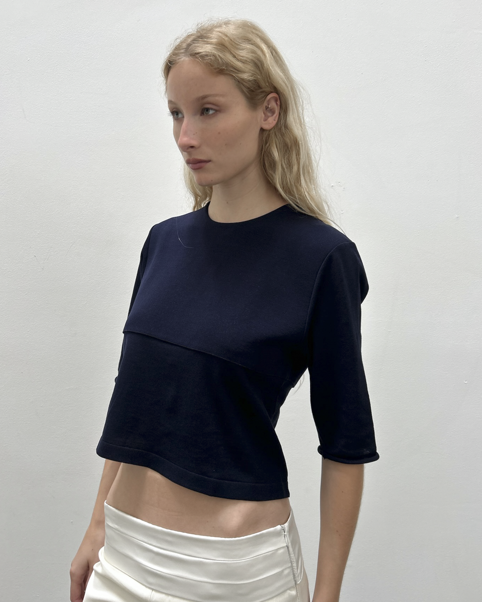 Balenciaga by Nicolas Ghesquière (2012) Cropped Top