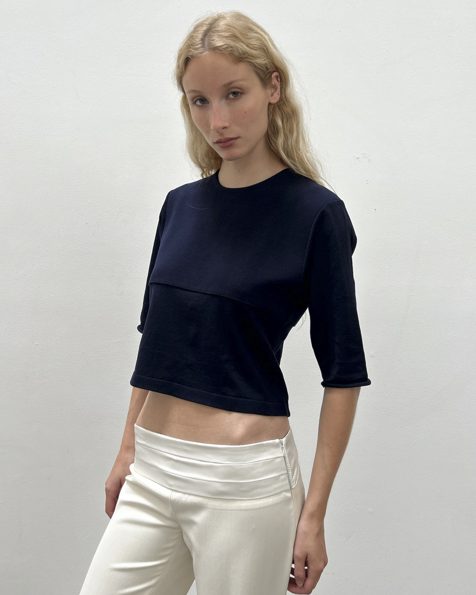 Balenciaga by Nicolas Ghesquière (2012) Cropped Top