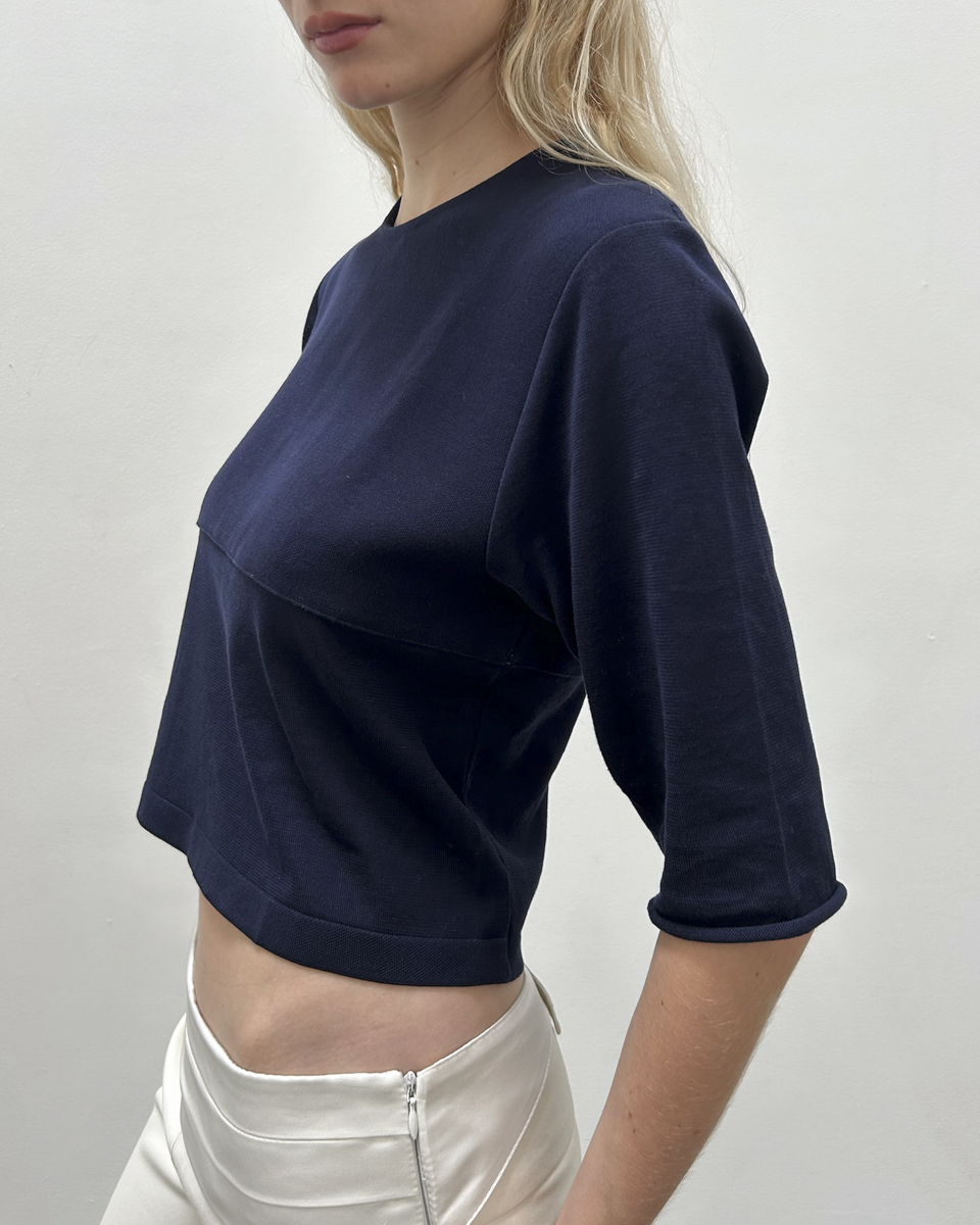 Balenciaga by Nicolas Ghesquière (2012) Cropped Top