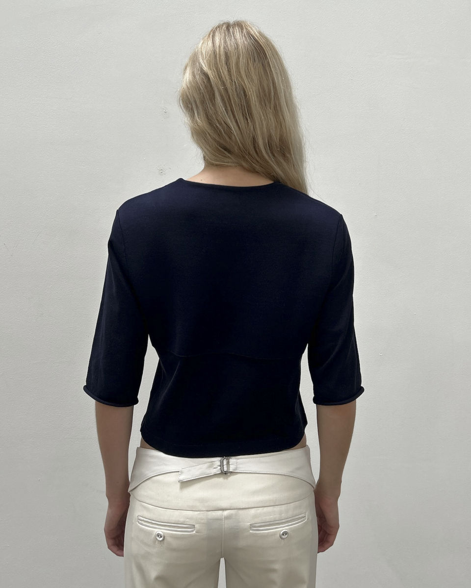 Balenciaga by Nicolas Ghesquière (2012) Cropped Top