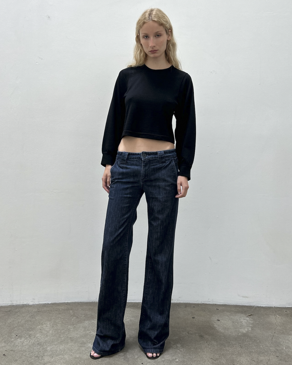 Notify Dark-Wash Buckle Denim