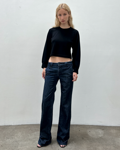 Notify Dark-Wash Buckle Denim