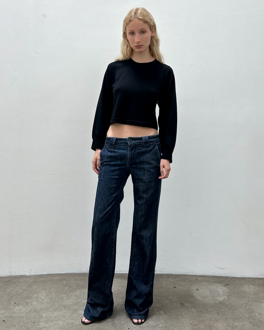 Notify Dark-Wash Buckle Denim