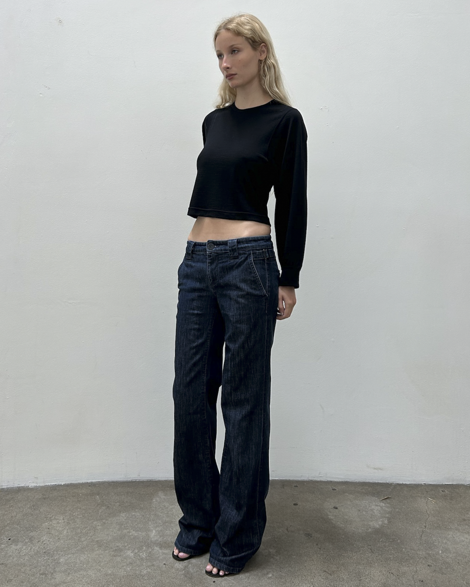 Notify Dark-Wash Buckle Denim