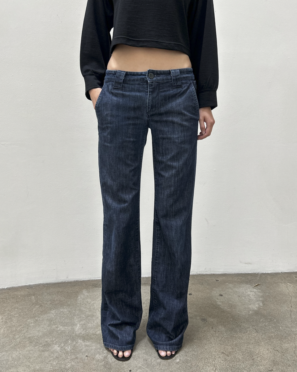 Notify Dark-Wash Buckle Denim