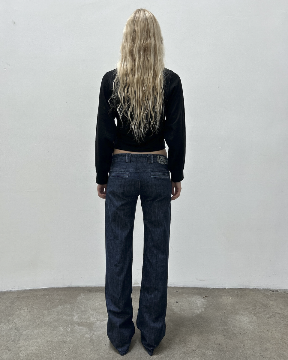 Notify Dark-Wash Buckle Denim