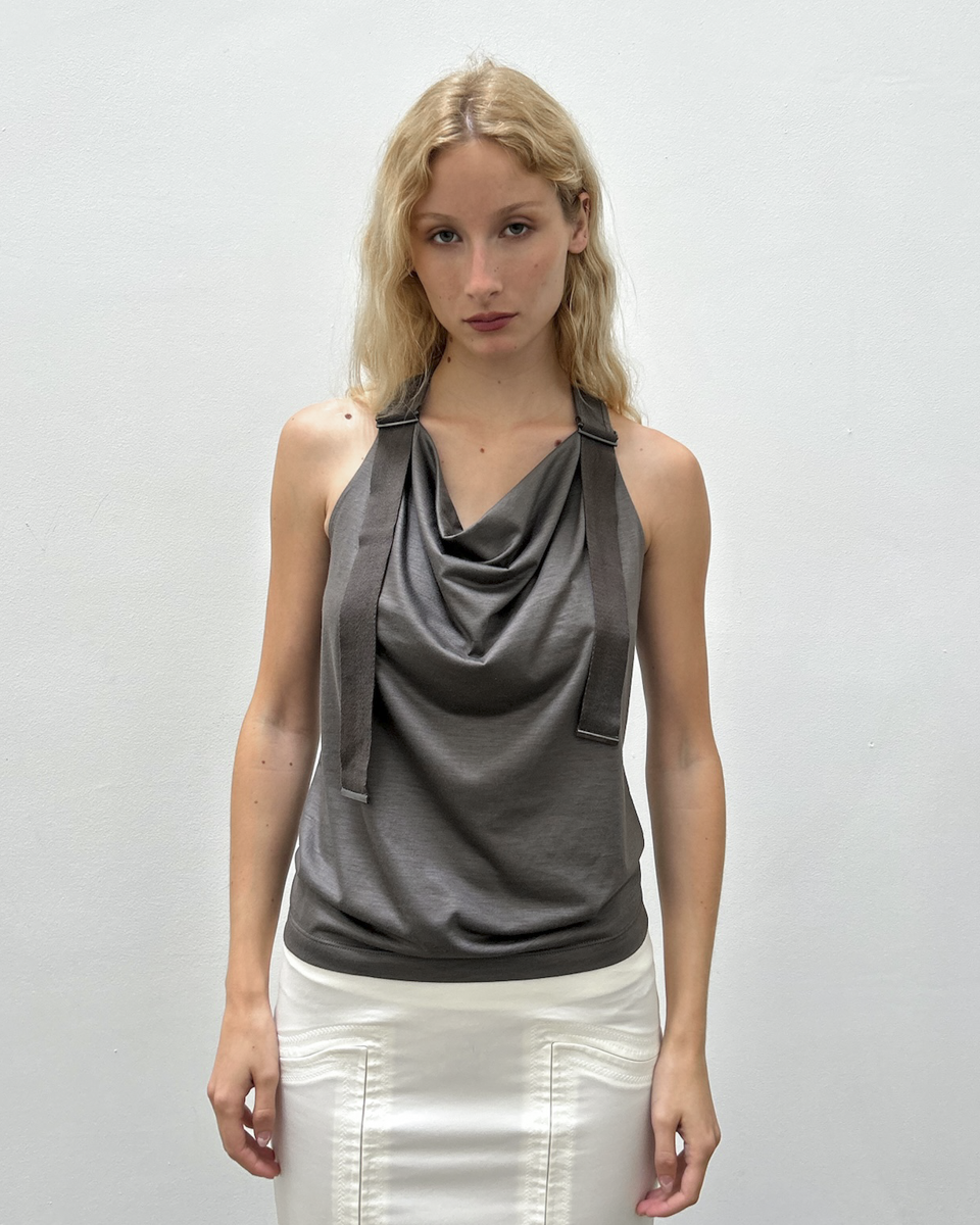 Plein Sud Jeanus Draped Top