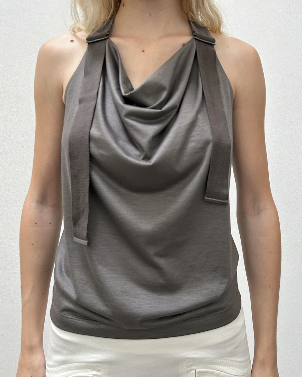 Plein Sud Jeanus Draped Top