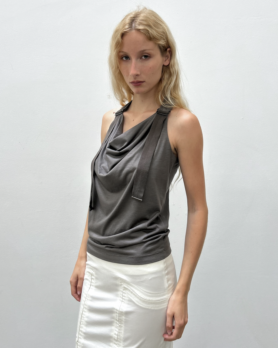 Plein Sud Jeanus Draped Top