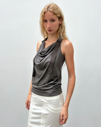 Plein Sud Jeanus Draped Top