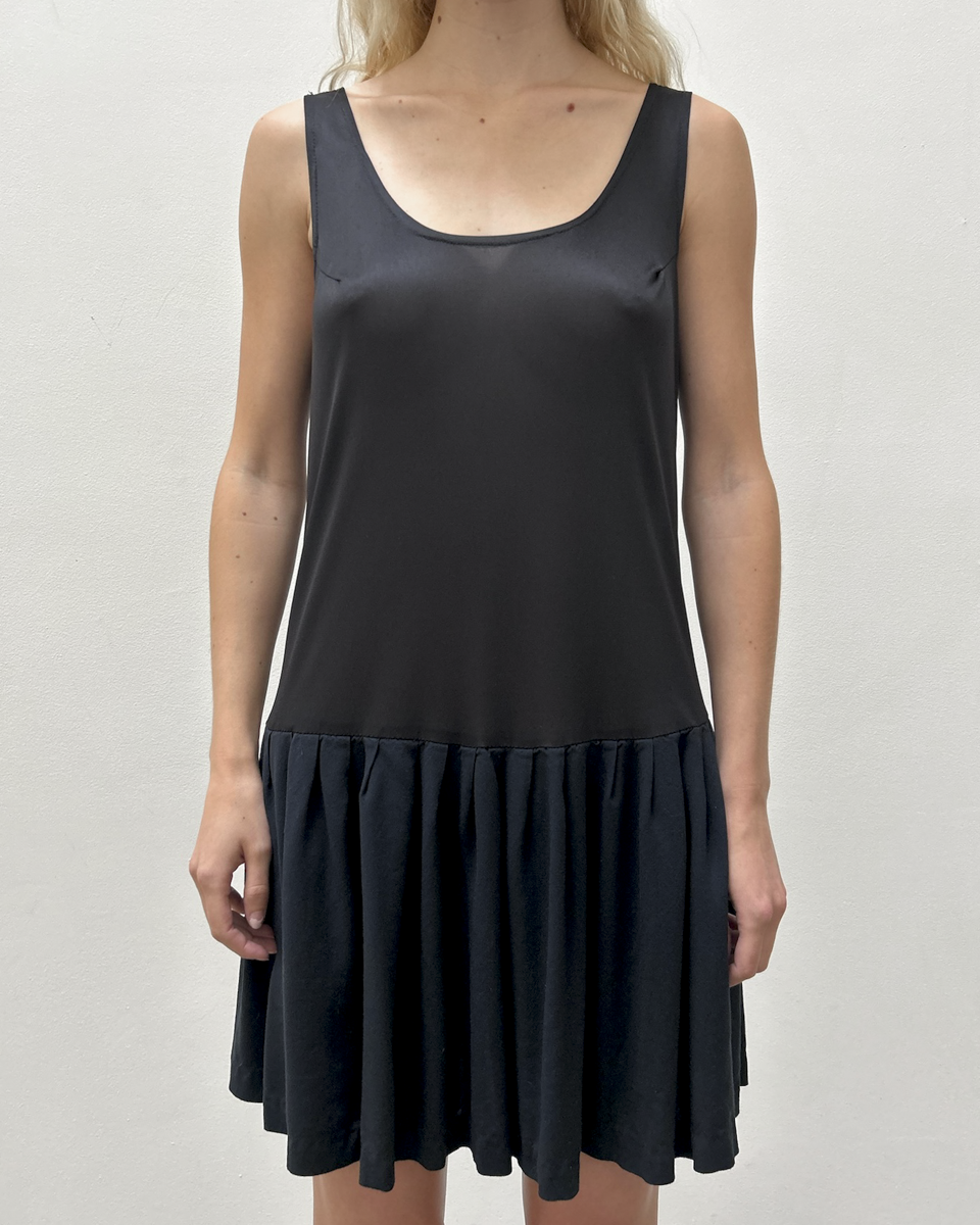 Vintage Sheer Drop-Waist Dress