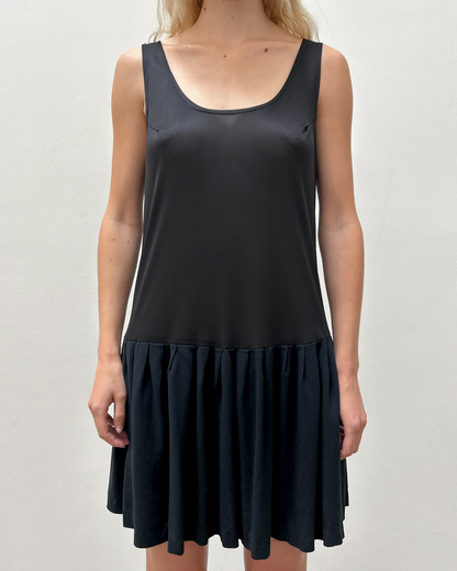 Vintage Sheer Drop-Waist Dress