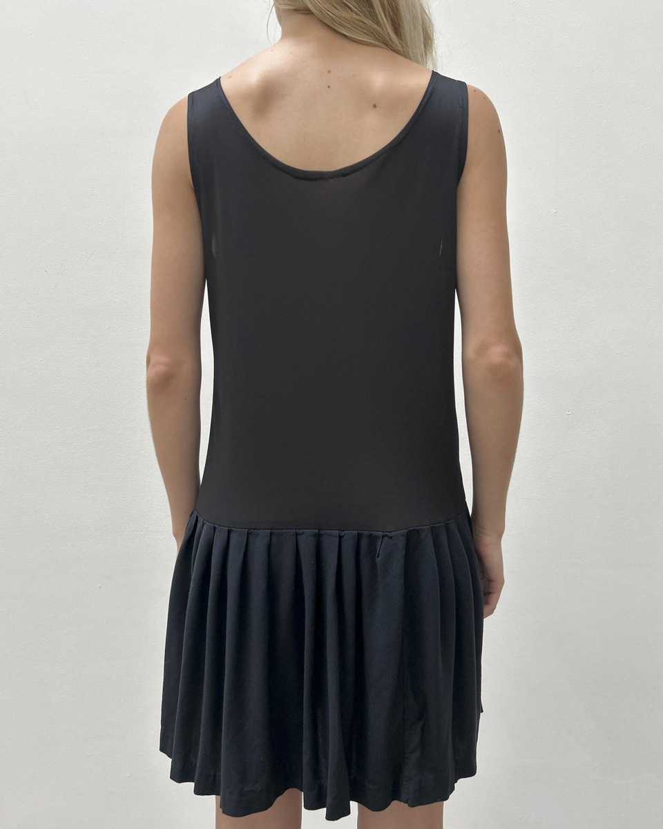 Vintage Sheer Drop-Waist Dress