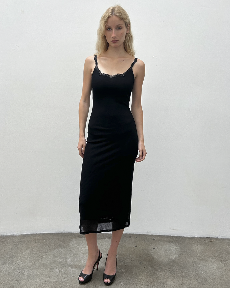 Anna Molinari Lace-Trim Dress
