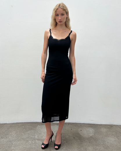 Anna Molinari Lace-Trim Dress